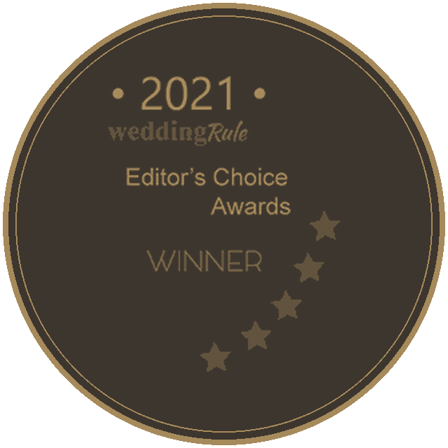 WeddingRule 2021 Editor's Choice Award Winner